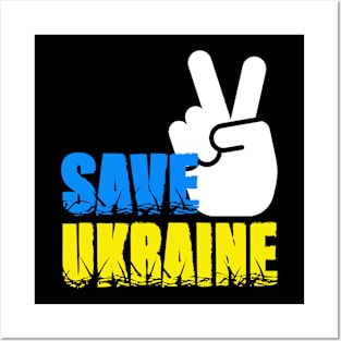 Ukraine trident Ukraine flag Ukrainian flag Ukraine Posters and Art